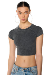 BOARDWALK MINERAL WASH BABY TEE