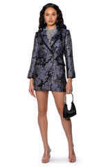 BUSINESS AS USUAL BLAZER MINI DRESS
