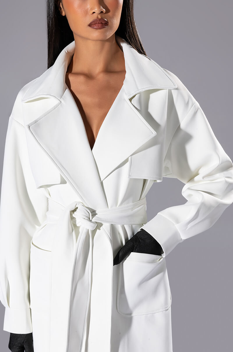 CANNES LUXE SCUBA TRENCH