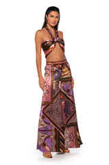 CAROLINE WIDE LEG PULL ON PANT