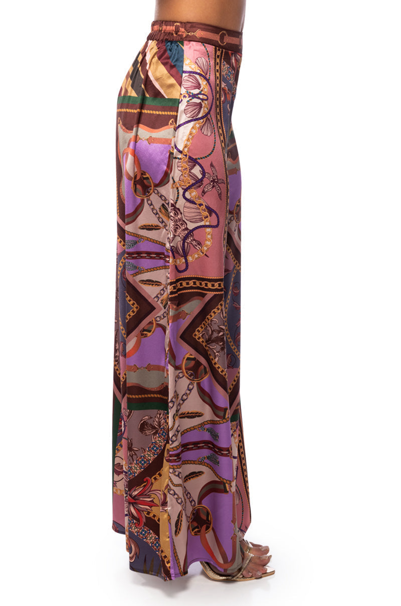 CAROLINE WIDE LEG PULL ON PANT