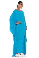 CATCH ME IN PARIS SLINKY MAXI DRESS