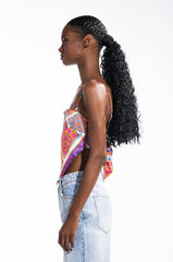 AVA SCARF TIE BACK BLOUSE