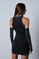 COVER STAR CUTOUT MINI DRESS