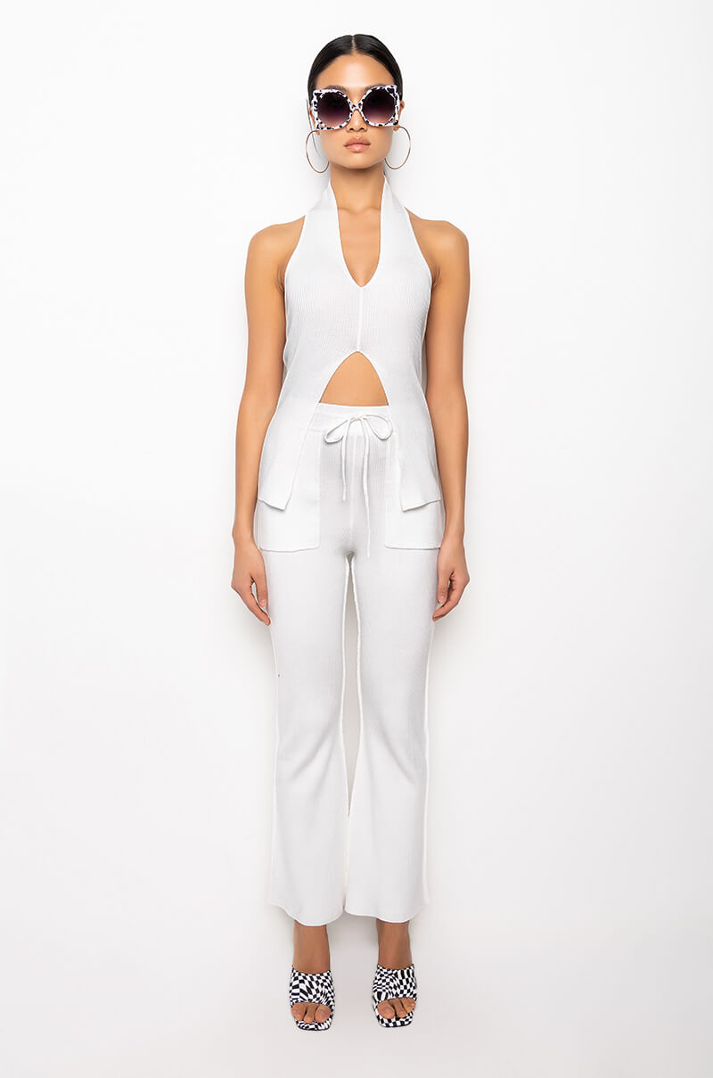 FRANCESCA KNIT FLARE LEGGING