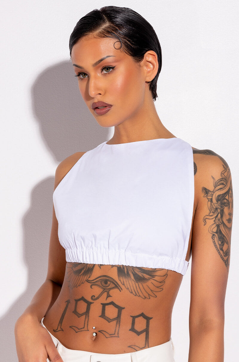 CRAZY SEXY COOL CROSSBACK CROP TOP
