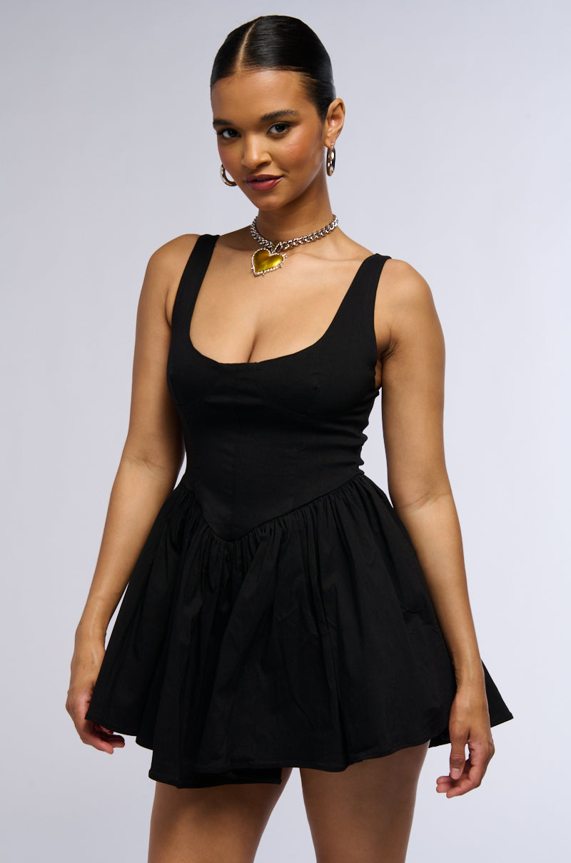 CUTE AS CAN BE MINI DRESS