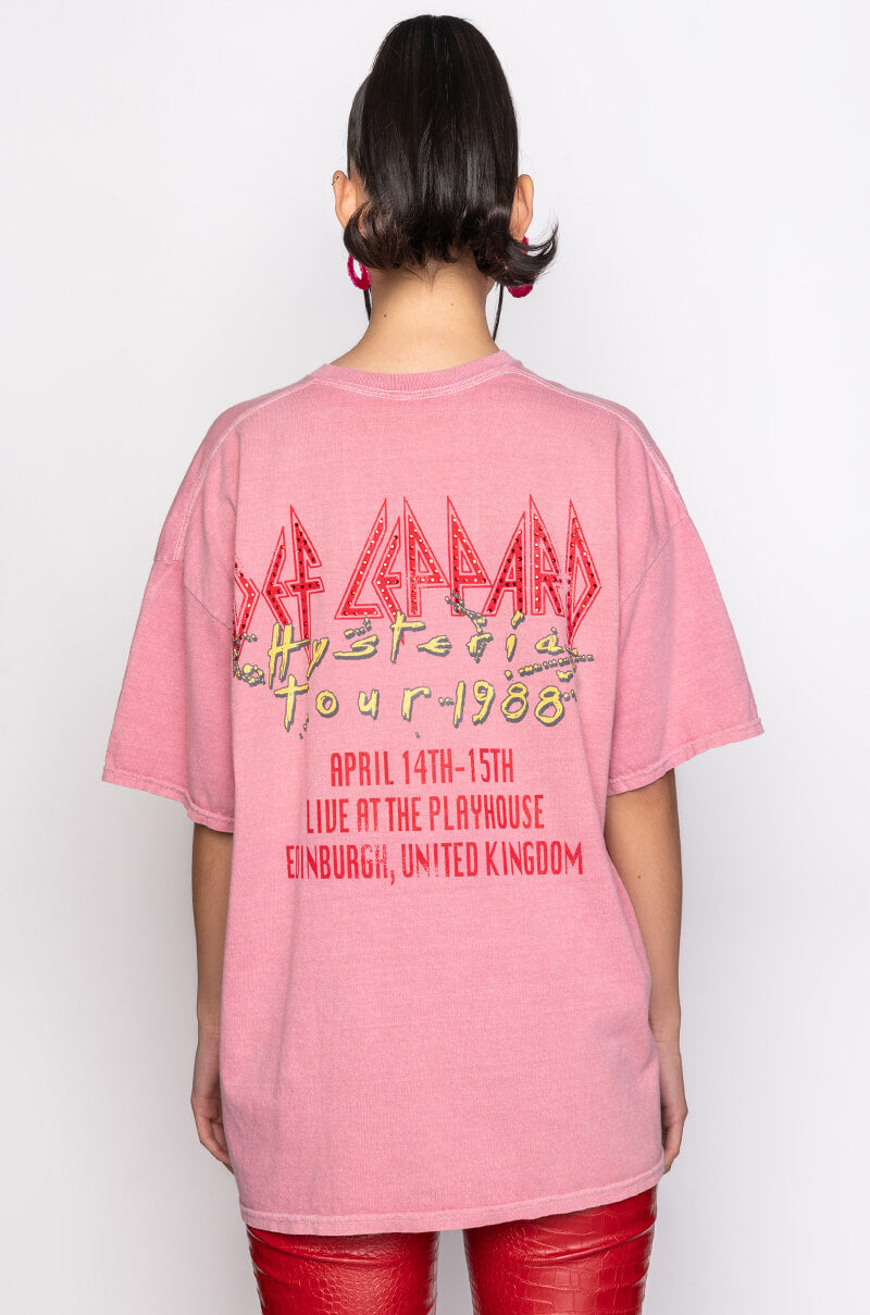 DEF LEPPARD T SHIRT DRESS