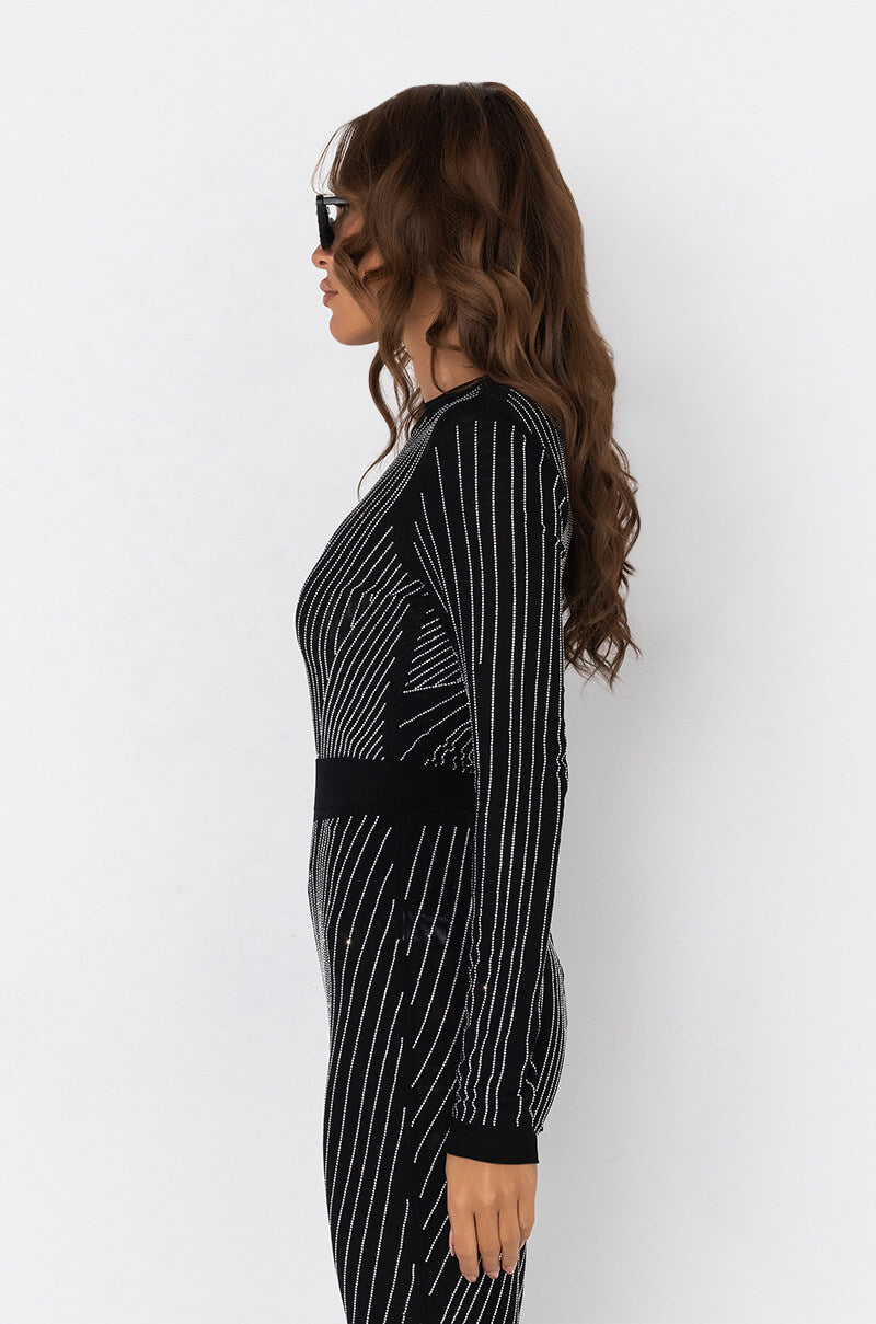 DIAMOND MESH BODYSUIT