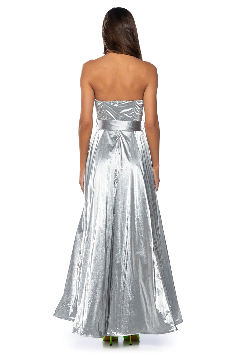 ENOLA STRAPLESS MAXI DRESS