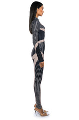EVERY EVENT PATTERNED CATSUIT