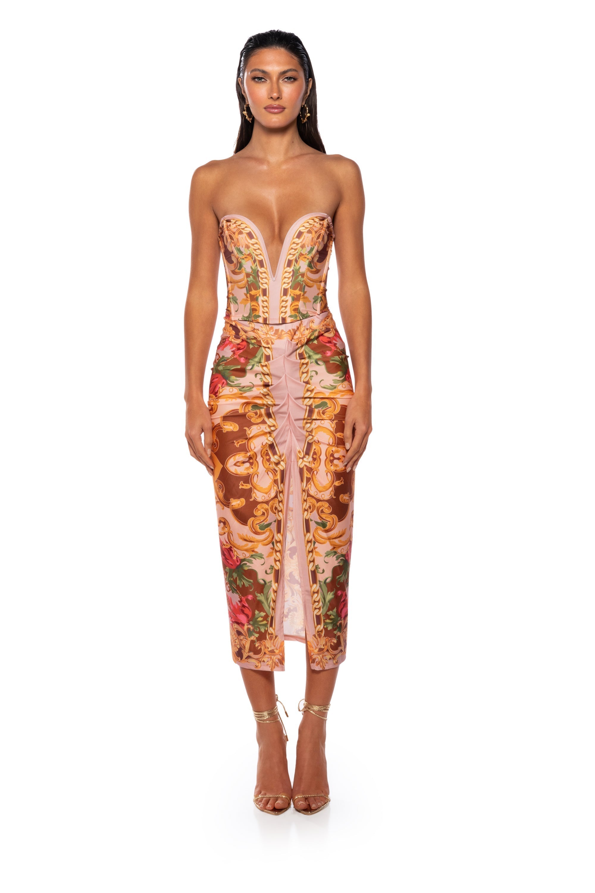 EVOLVE DEEP V CORSET TOP