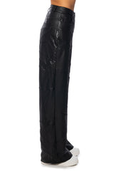 EXTREME STRETCH PATCHWORK WIDE LEG PANT