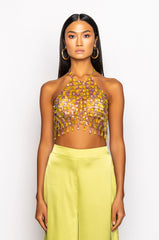 FANTASY DROP BODY CHAIN TOP