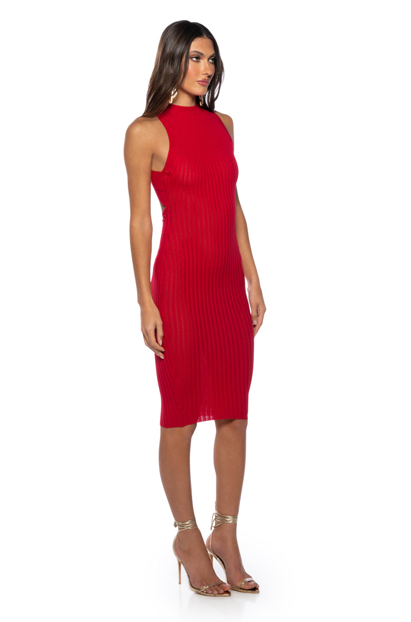 FAV LITTLE MAXI DRESS IN RED