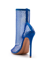 ROSALIA MESH BOOTIE IN BLUE