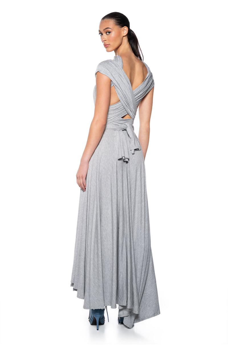FEELING LOOSE MULTIFUNCTIONAL MAXI DRESS