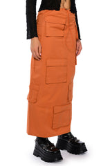 FIELD OF DREAMS CARGO MAXI SKIRT