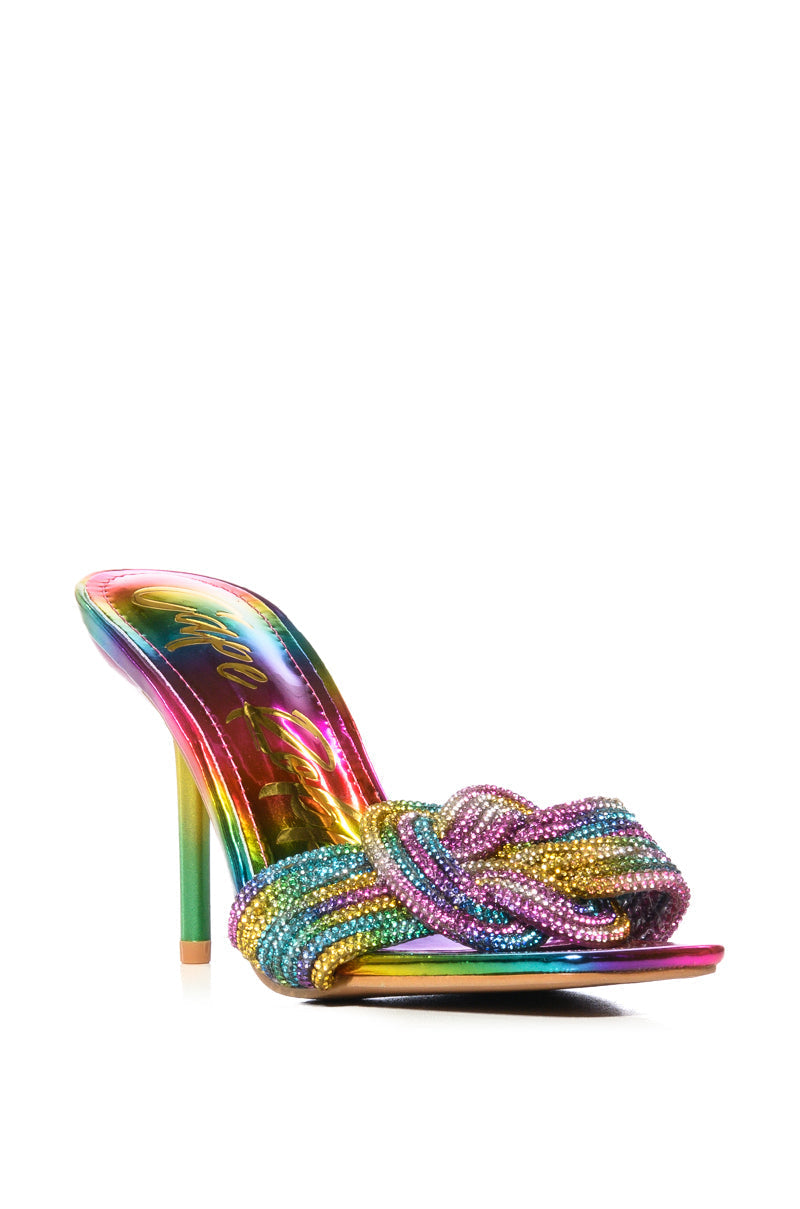 FLYNN MULTI EMBELLISHED SANDAL