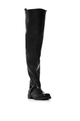 FREE RIDER THIGH HIGH RIDING BOOT IN BLACK