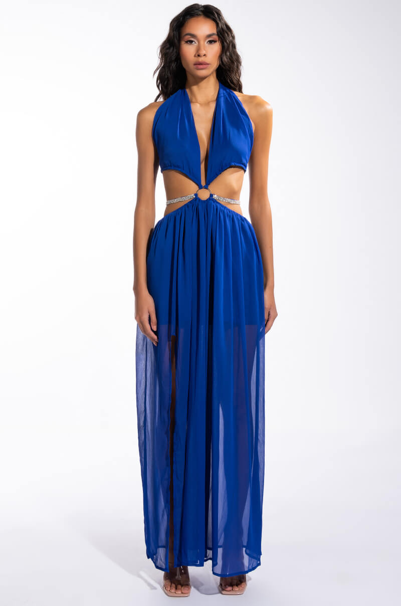 GET IN TO GROOVE MAXI DRESS