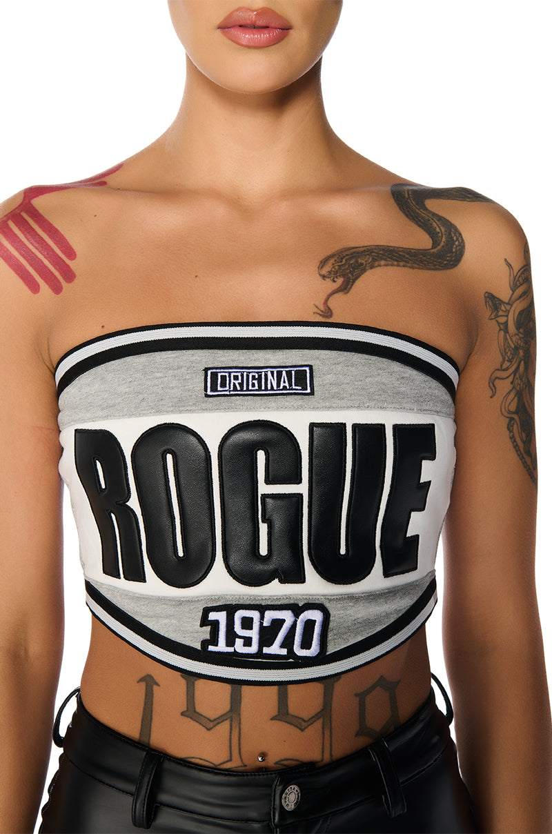 GONE ROGUE STRAPLESS TOP