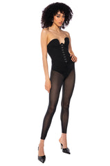HANDS ON ME MESH LEGGING
