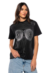 HEARTLESS EMBELLISHED GRAPHIC T SHIRT