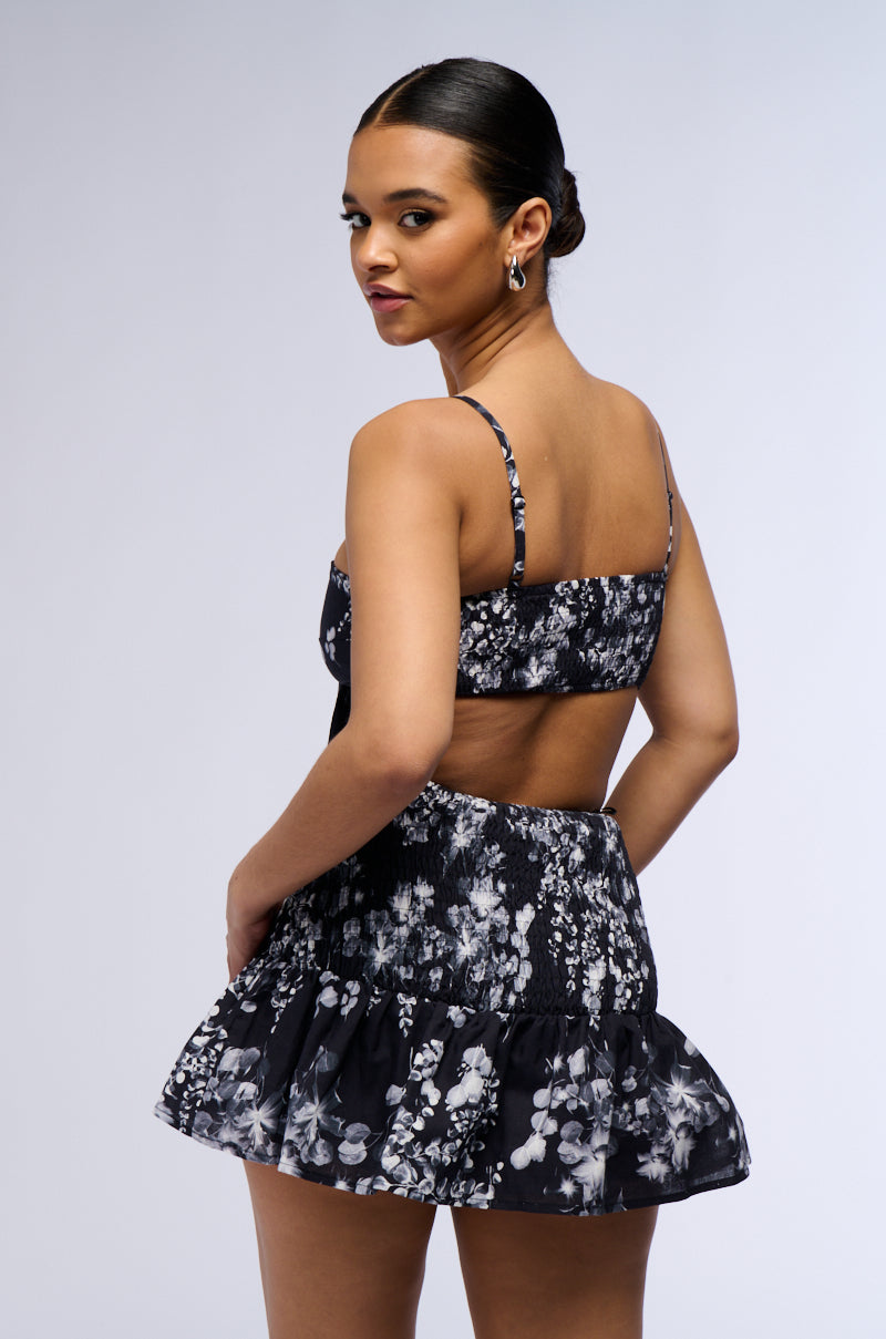 LIKE HEAVEN FLORAL BRALETTE TOP
