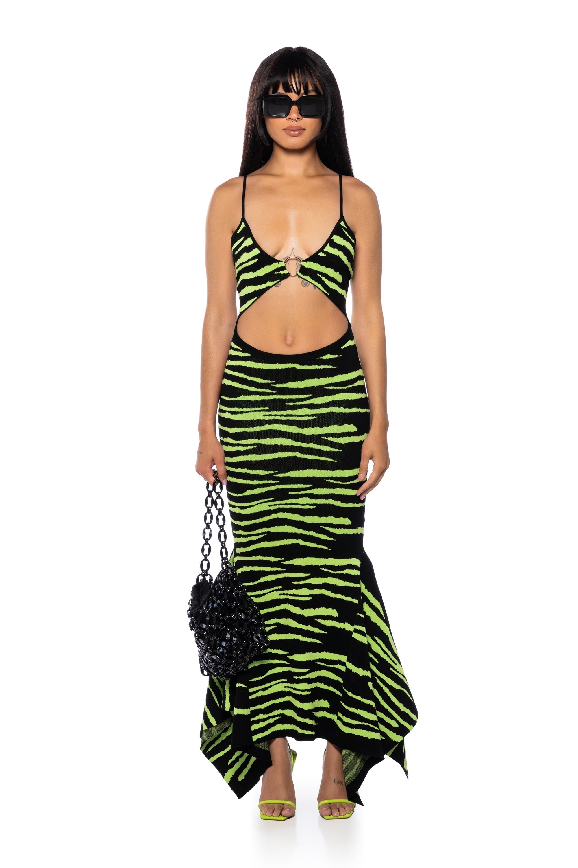 LOOKING FOR FUN KNIT MAXI DRESS