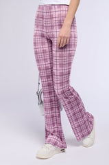 LOOKING FOR SOME FUN PLAID FLARE LEGGING