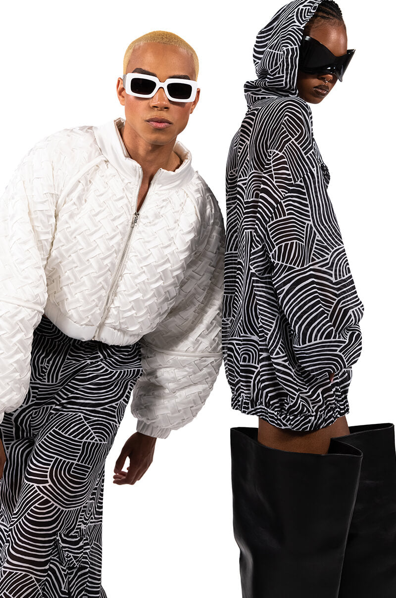 LIPA WEAVE DETAILED BOMBER