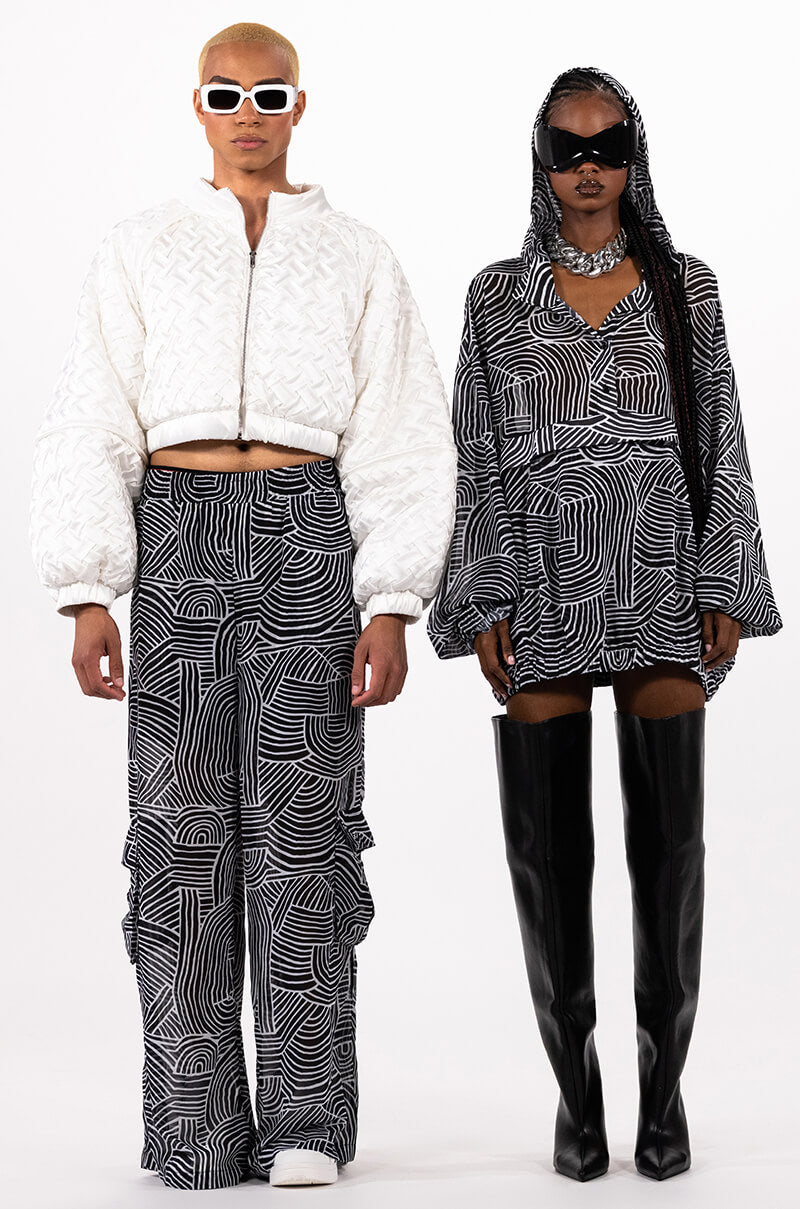 LIPA WEAVE DETAILED BOMBER