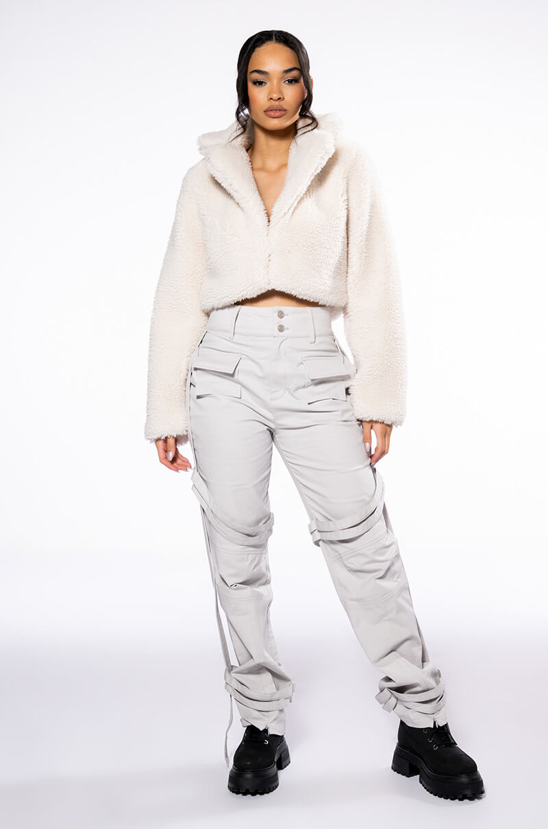 MIA CARGO PANT WITH TIES