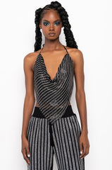 MIAMI CALLIN CHAINMAIL TOP