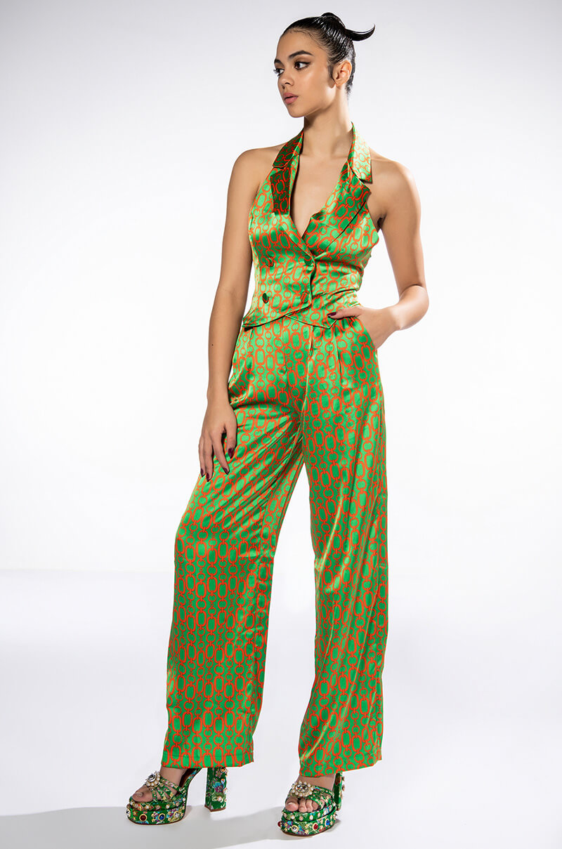 MINDING MY OWN WIDE LEG PANT