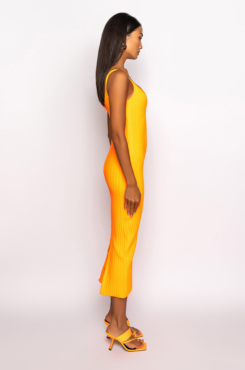 MY ALL BANDAGE MIDI DRESS