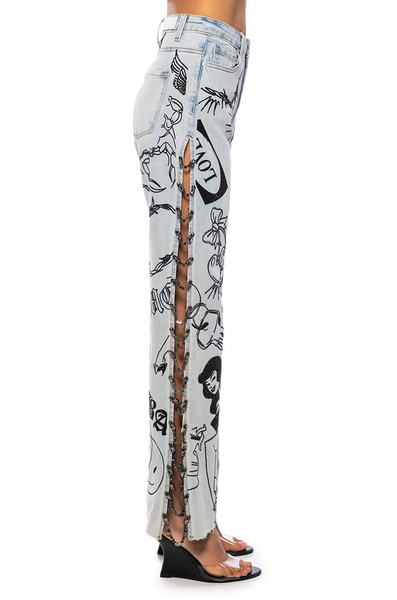 NEW INK RELAXED DENIM JEANS