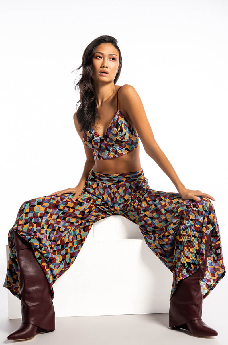 NO PROMISES PALAZZO PANTS