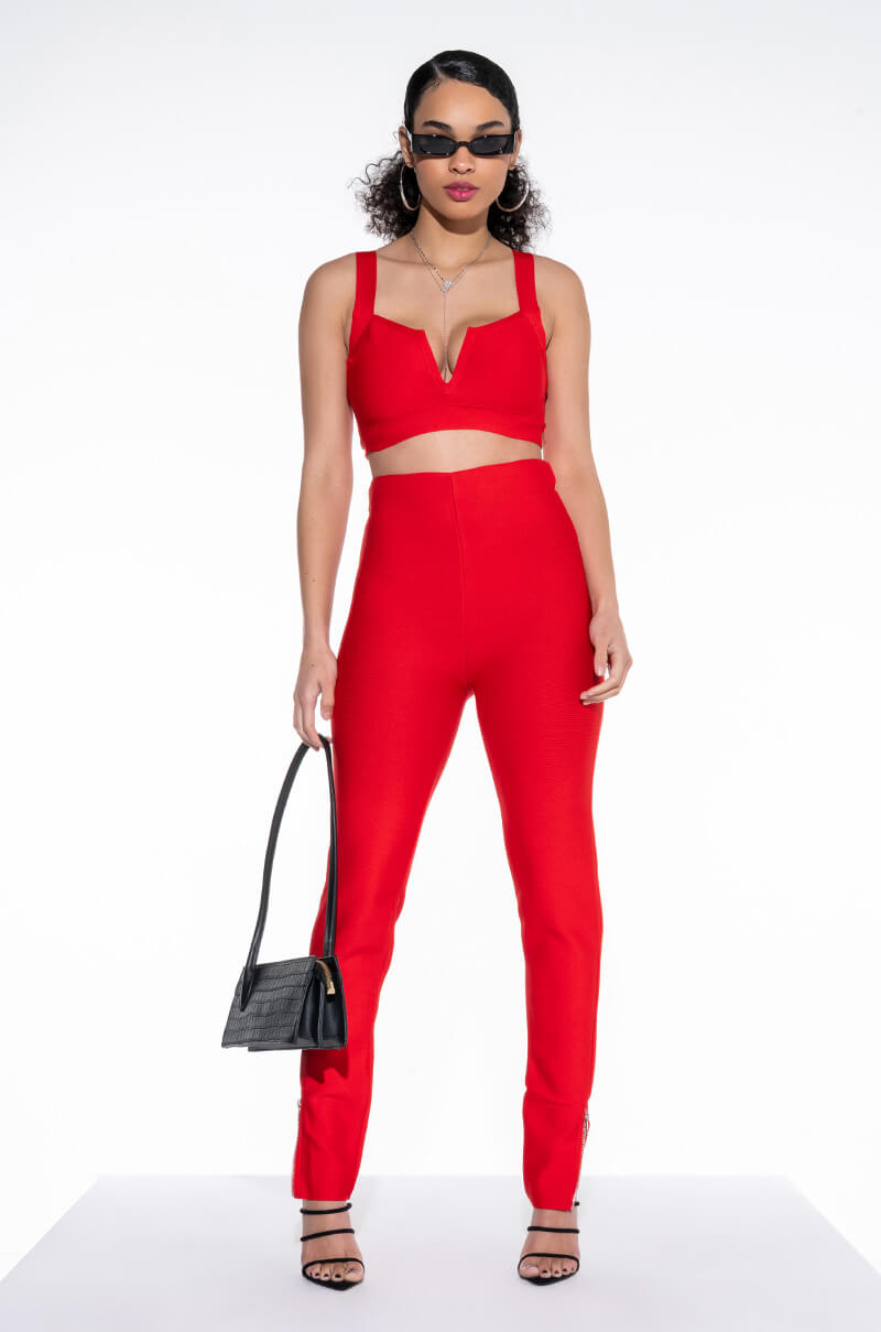 NO SLEEP BANDAGE SKINNY PANT