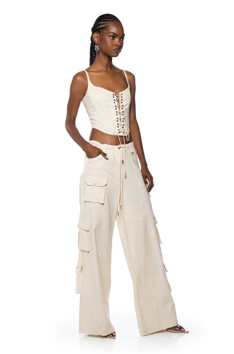ON MY WAY CORSET TOP