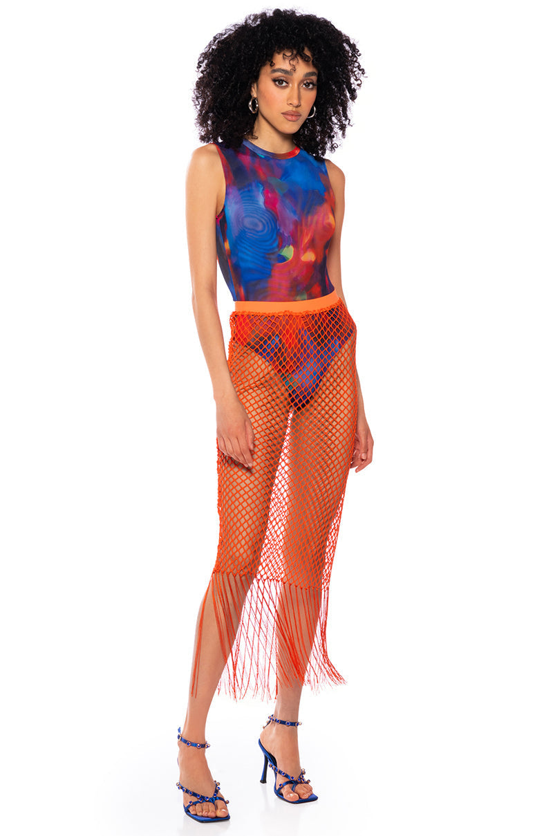 ON TO THE NEXT MESH BODYSUIT