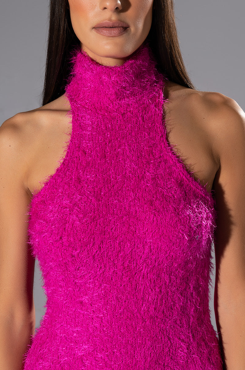 ON WE GO TEXTURED MAXI DRESS