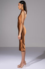 ONE OF ONE SLEEVELESS MIDI DRESS