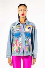 PAINTED DENIM JACKET