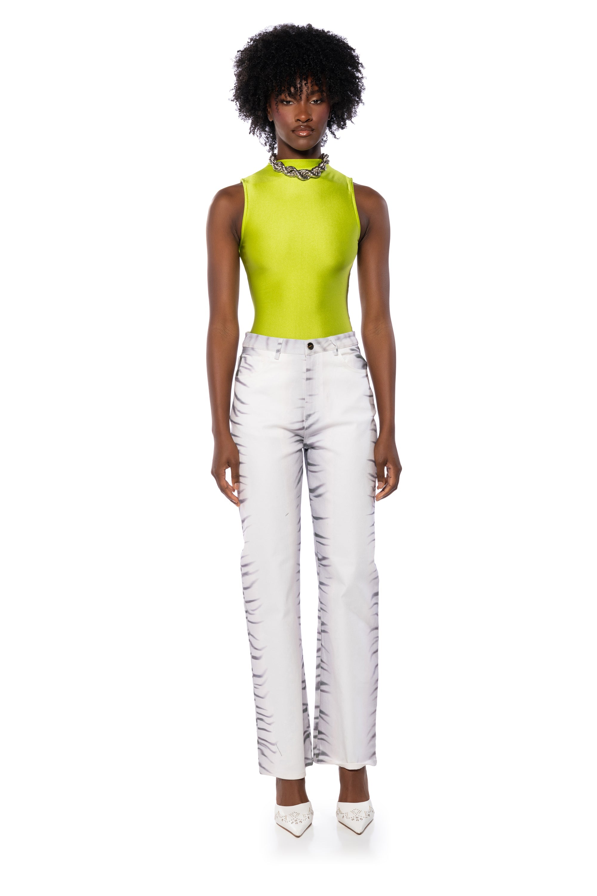 PAXTON DISCO SLEEVELESS BODYSUIT