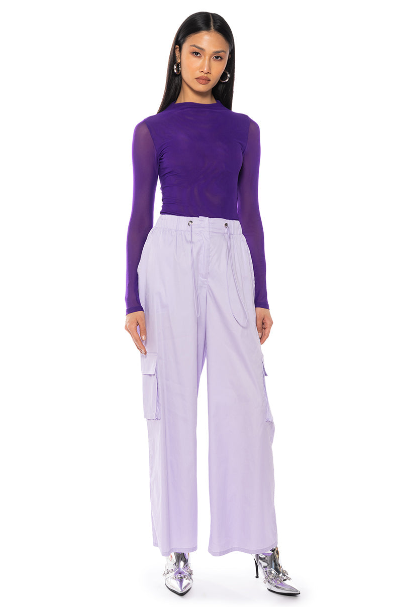PAXTON SEXY MESH CASUAL BODYSUIT