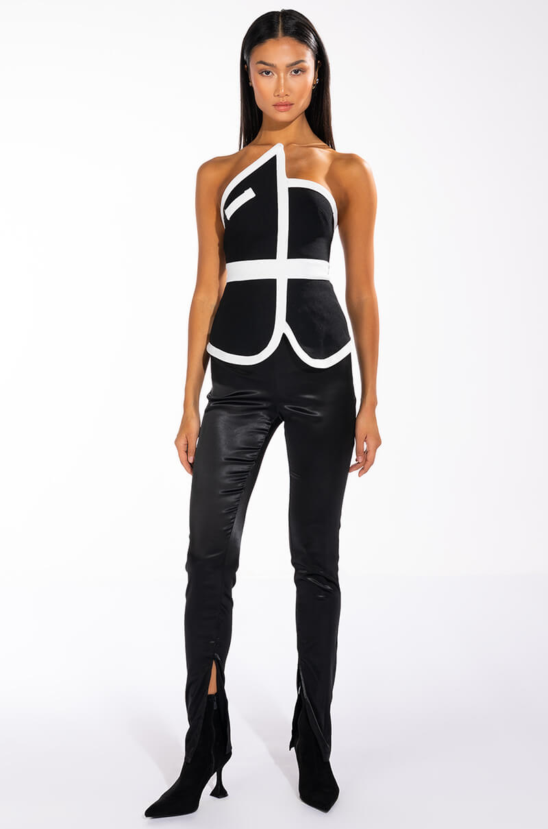 AUDREY STRAPLESS BANDAGE TOP