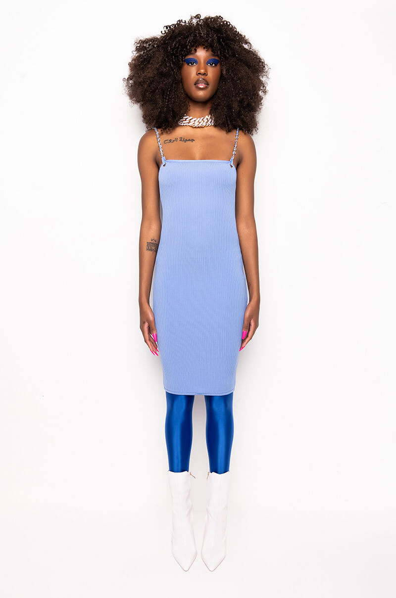 PERFECT EVERYDAY BANDAGE MIDI DRESS