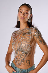 PINS & NEEDLES SLEEVELESS FASHION TOP